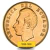 Ecuador 10 Sucres Gold Coin .2354 AGW Avg Circ (Random Year, 1899-1900)