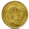 4 Forint/10 Francs Hungary Gold Coin AU/BU AGW .0933 oz (1870-1892, Random Year)
