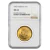 1907 $10 Indian Head Gold Eagle Coin NGC MS 63