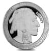 1 oz Buffalo Stackable Silver Round .999 Silver