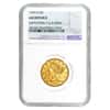 1899 S $5 Liberty Head Half Eagle Gold Coin NGC AU Details