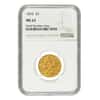 1895 $5 Liberty Head Half Eagle Gold Coin NGC MS 62
