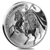 2017 1 oz South Korea Silver Chiwoo Cheonwang Medal BU