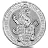 2017 Great Britain 10 oz Silver Queen's Beast (Lion) Coin PCGS MS 70 First Strike