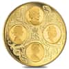2004 Canada $300 Quadruple Cameo 60 gram 14 Karat Proof Gold Coin (w/Box & COA)