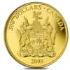 2009 Canada $300 Prince Edward Island Coat of Arms 60 gram 14 Karat Proof Gold Coin (w/Box & COA)