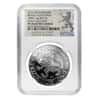 2017 Netherlands Silver 1 oz Lion Dollar Proof Restrike NGC PF 70 Early Releases