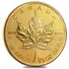 1/2 oz Canadian Gold Maple Leaf $20 Coin Scruffy (Random Year)