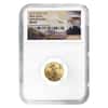 2015 1/10 oz $5 Gold American Eagle NGC MS 69 First Releases Wide Reeds