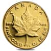 1989 1/4 oz $10 Canadian Gold Proof Maple Leaf .9999 Fine Gold (Capsulated)