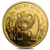 1986 1/10 oz Chinese Gold Panda 10 Yuan BU (Sealed)