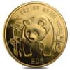 1986 P 1/2 oz Chinese Gold Panda 50 Yuan Proof (Sealed in Cap) 