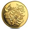 2000 Canada 1.22 oz $350 Pacific Dogwood Proof Gold Coin .99999 Fine (w/Box & COA)