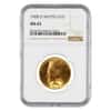 1908 D $10 Indian Head Gold Eagle Motto NGC MS 62