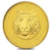 2010 1 oz Gold Lunar Year of The Tiger BU Australia Perth Mint In Cap