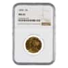 1896 $5 Liberty Head Half Eagle Gold Coin NGC MS 62