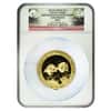 2014 5 oz China Smithsonian Proof Gold Panda Medal NGC Gem Proof (w/Box & COA) 