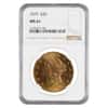 1879 $20 Liberty Head Double Eagle Gold Coin NGC MS 61