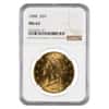 1888 $20 Liberty Head Double Eagle Gold Coin NGC MS 62