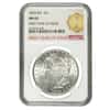 1878 Silver Morgan Dollar 8 Tailfeathers NGC MS 62 FYOI