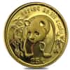 China 1/4 oz Gold Panda Proof/Unc (Random Year, Abrasions)