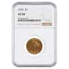 1878 $5 Liberty Head Half Eagle Gold Coin NGC AU 58