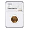 1900 S $5 Liberty Head Half Eagle Gold Coin NGC MS 62+