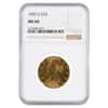 1907 S $10 Liberty Head Gold Eagle Coin NGC MS 60