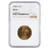 1898 S $10 Liberty Head Gold Eagle Coin NGC MS 61