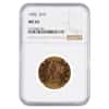 1902 $10 Liberty Head Gold Eagle Coin NGC MS 62 