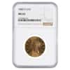 1880 S $10 Liberty Head Gold Eagle Coin NGC MS 62