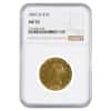 1847 O $10 Liberty Head Gold Eagle Coin NGC AU 55