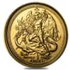 1/4 oz Isle of Man Gold Angel Coin Proof/BU (Random Year)