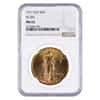 1911 D/D $20 Gold Saint Gaudens Double Eagle Coin NGC MS 63 FS-501