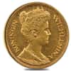 1912 Netherlands 5 Gulden Wilhelmina Gold Coin AU/BU AGW .0972 oz