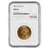 1891 CC $10 Liberty Head Gold Eagle Coin NGC MS 62