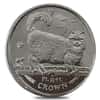 1/25 oz Isle of Man Platinum Cat Abrasions (Random Year)