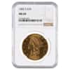 1882 S $20 Liberty Head Double Eagle Gold Coin NGC MS 60