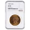 1900 S $20 Liberty Head Double Eagle Gold Coin NGC AU 58