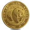 China 1/10 oz Gold Panda Proof/Unc (Random Year, Abrasions)