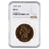 1895 $20 Liberty Head Double Eagle Gold Coin NGC MS 61