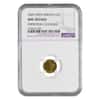 1849 $1 Liberty Head Gold Coin NGC UNC Details - Open Wreath