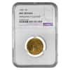 1909 $5 Indian Head Half Eagle Gold Coin NGC UNC Details