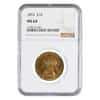 1893 $10 Liberty Head Gold Eagle Coin NGC MS 64