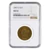 1847 O $10 Liberty Head Gold Eagle Coin NGC AU 53 