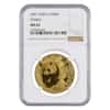 2001 1 oz Chinese Gold Panda 500 Yuan NGC MS 62