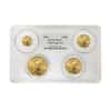 2004 1.85 oz Gold American Eagle 4-coin Set PCGS MS 69 Multi Holder