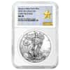 2018 (W) 1 oz Silver American Eagle $1 Coin NGC MS 70 Early Releases (West Point) 