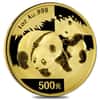 2008 1 oz Chinese Gold Panda 500 Yuan Coin BU (Sealed)