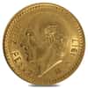 1917 Mexico 10 Pesos Gold Coin AU AGW .2411 oz